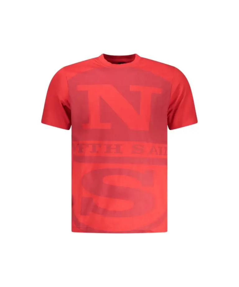 North Sails - Ανδρικό T-shirt Κοντομάνικο 996044-000-0230 Κόκκινο
