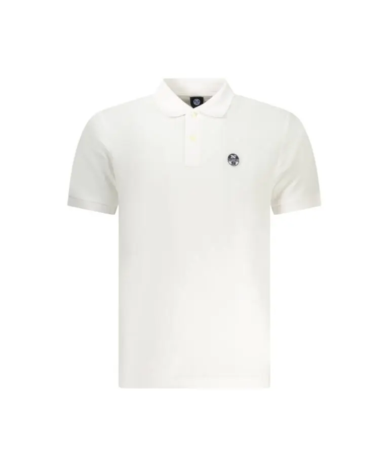 North Sails - Ανδρικό T-shirt Κοντομάνικο Polo 995000-000-0101 Λευκό