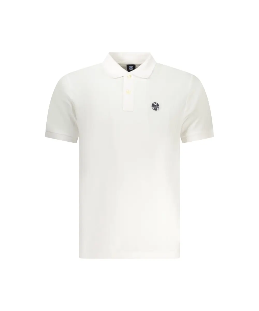 North Sails - Ανδρικό T-shirt Κοντομάνικο Polo 995000-000-0101 Λευκό