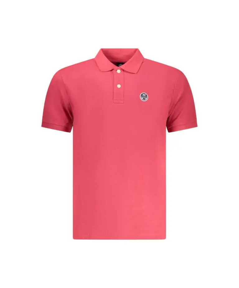 North Sails - Ανδρικό T-shirt Κοντομάνικο Polo 995000-000-0229 Ροζ
