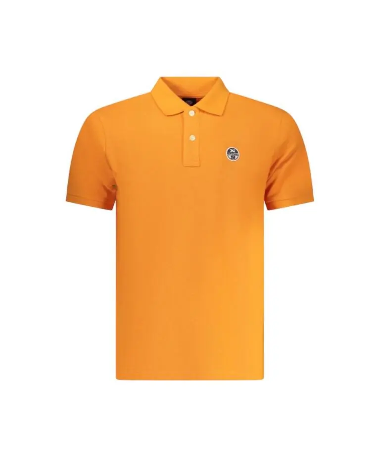 North Sails - Ανδρικό T-shirt Κοντομάνικο Polo 995000-000-0723 Πορτοκαλί
