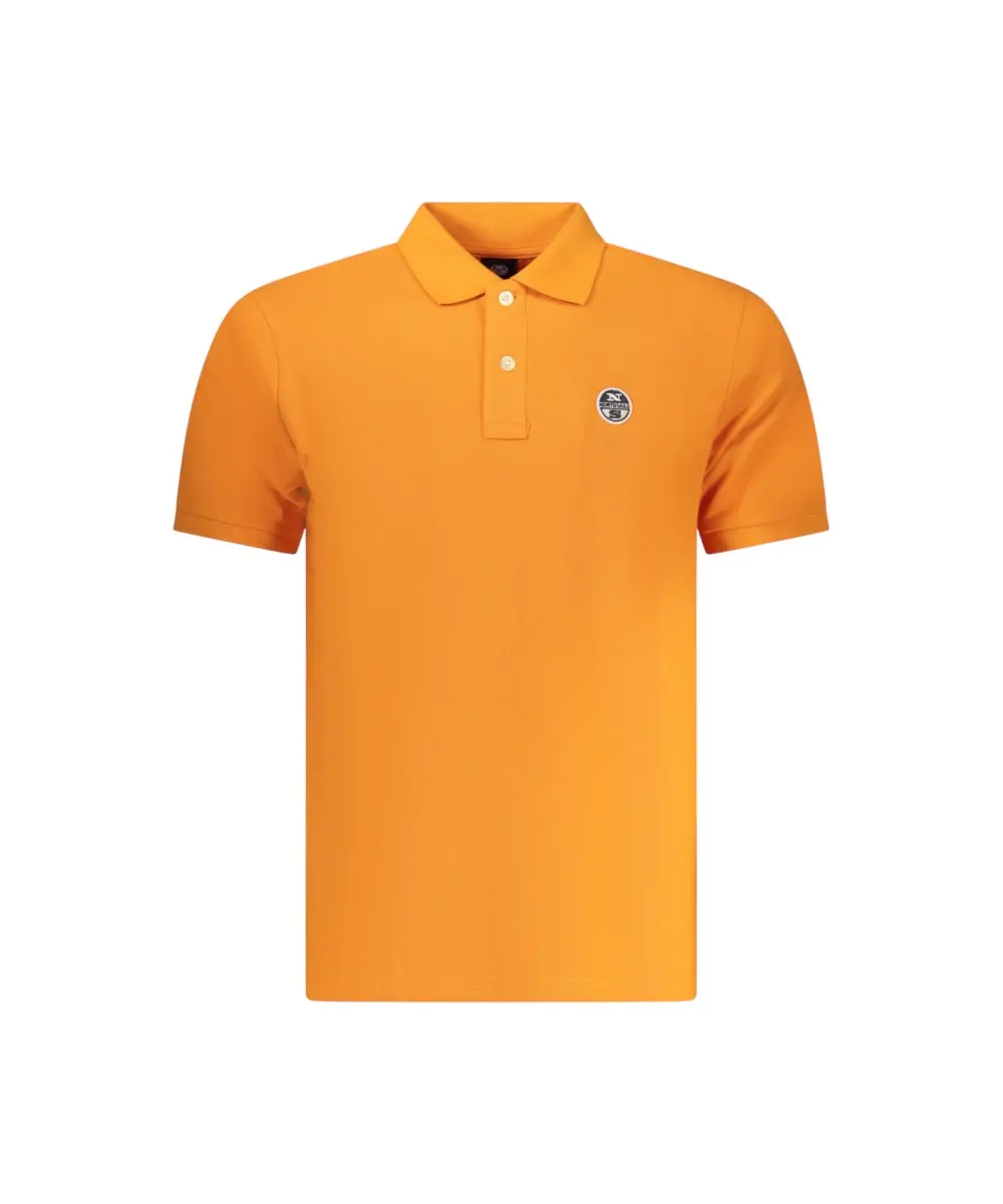 North Sails - Ανδρικό T-shirt Κοντομάνικο Polo 995000-000-0723 Πορτοκαλί