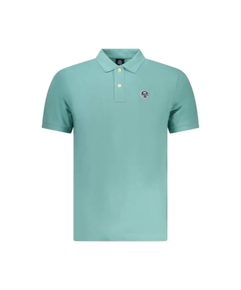 North Sails - Ανδρικό T-shirt Κοντομάνικο Polo 995000-000-0759 Γαλάζιο