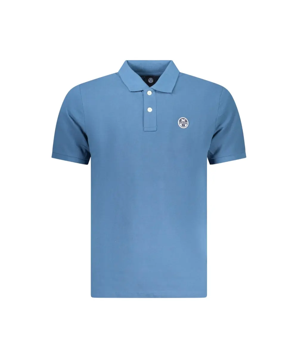 North Sails - Ανδρικό T-shirt Κοντομάνικο Polo 995000-000-0776 Μπλε Του Ουρανού