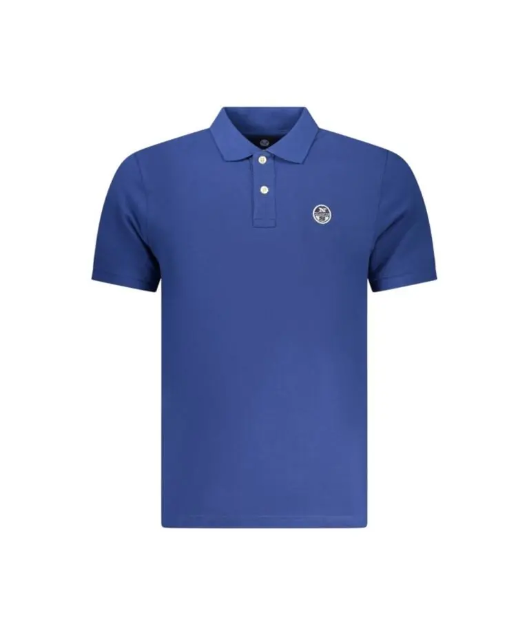 North Sails - Ανδρικό T-shirt Κοντομάνικο Polo 995000-000-0790 Μπλε Ναυτικό