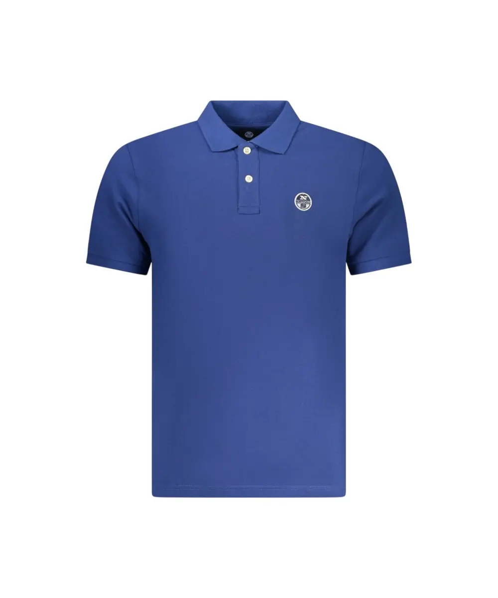 North Sails - Ανδρικό T-shirt Κοντομάνικο Polo 995000-000-0790 Μπλε Ναυτικό