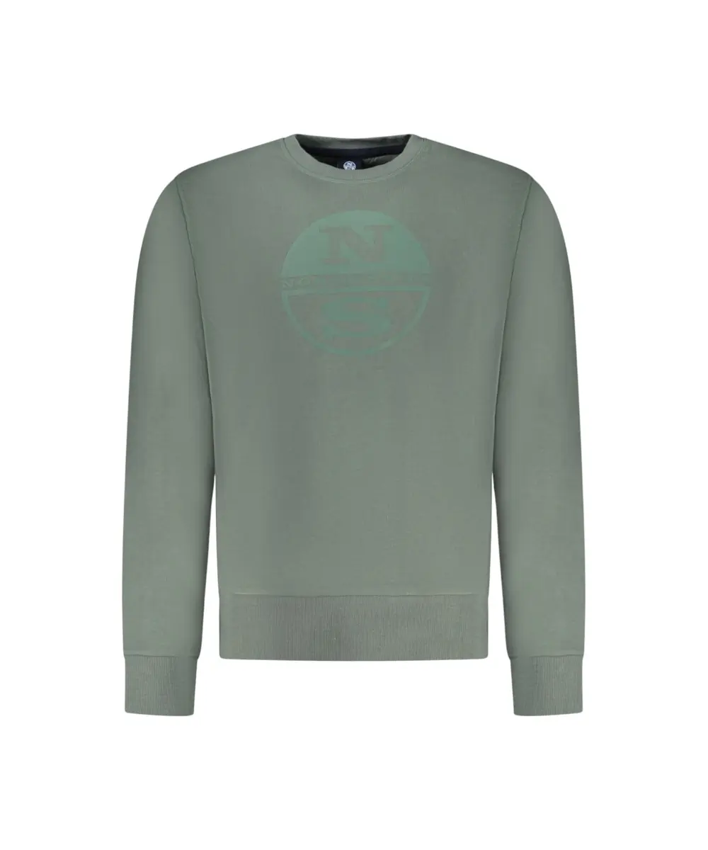North Sails- Ανδρικό Φούτερ Hoodie Regular Fit 993036-000-0419 Πράσινο