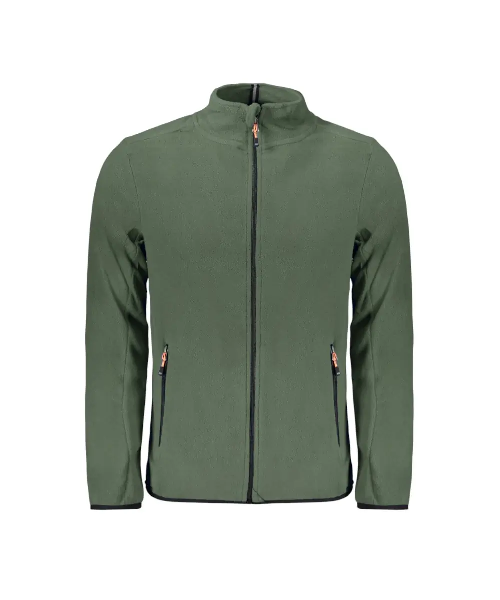 Scuola Nautica Italiana - Ανδρική Ζακέτα Φούτερ Fleece 849543-ARMY Χακί