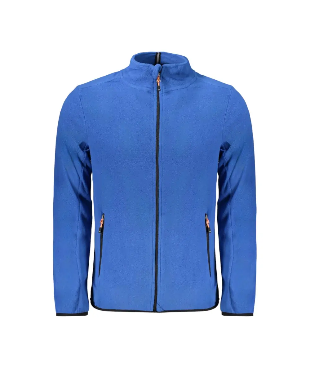 Scuola Nautica Italiana - Ανδρική Ζακέτα Φούτερ Fleece 849543-BLUETT Μπλε