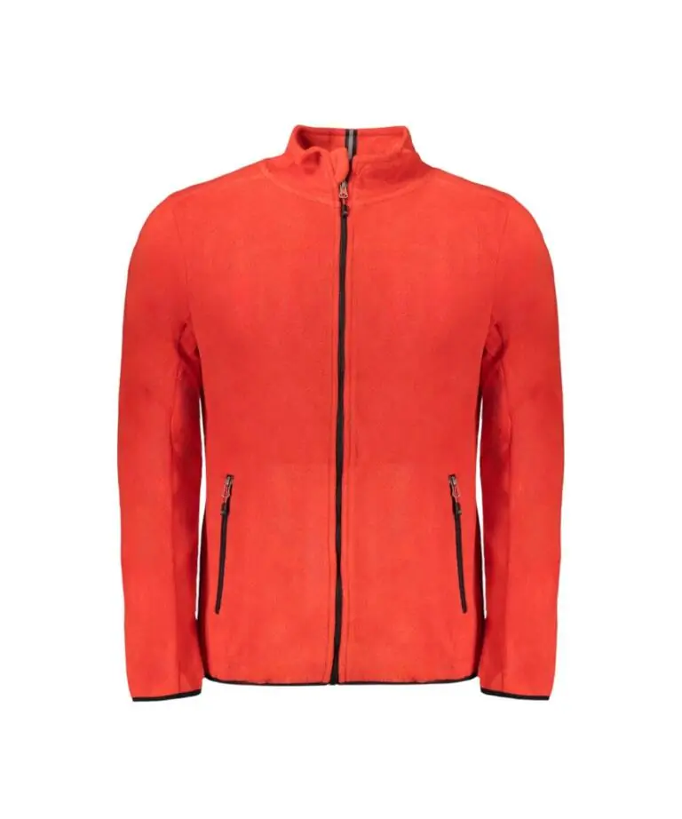 Scuola Nautica Italiana - Ανδρική Ζακέτα Φούτερ Fleece 849543-REDRAC Κόκκινο