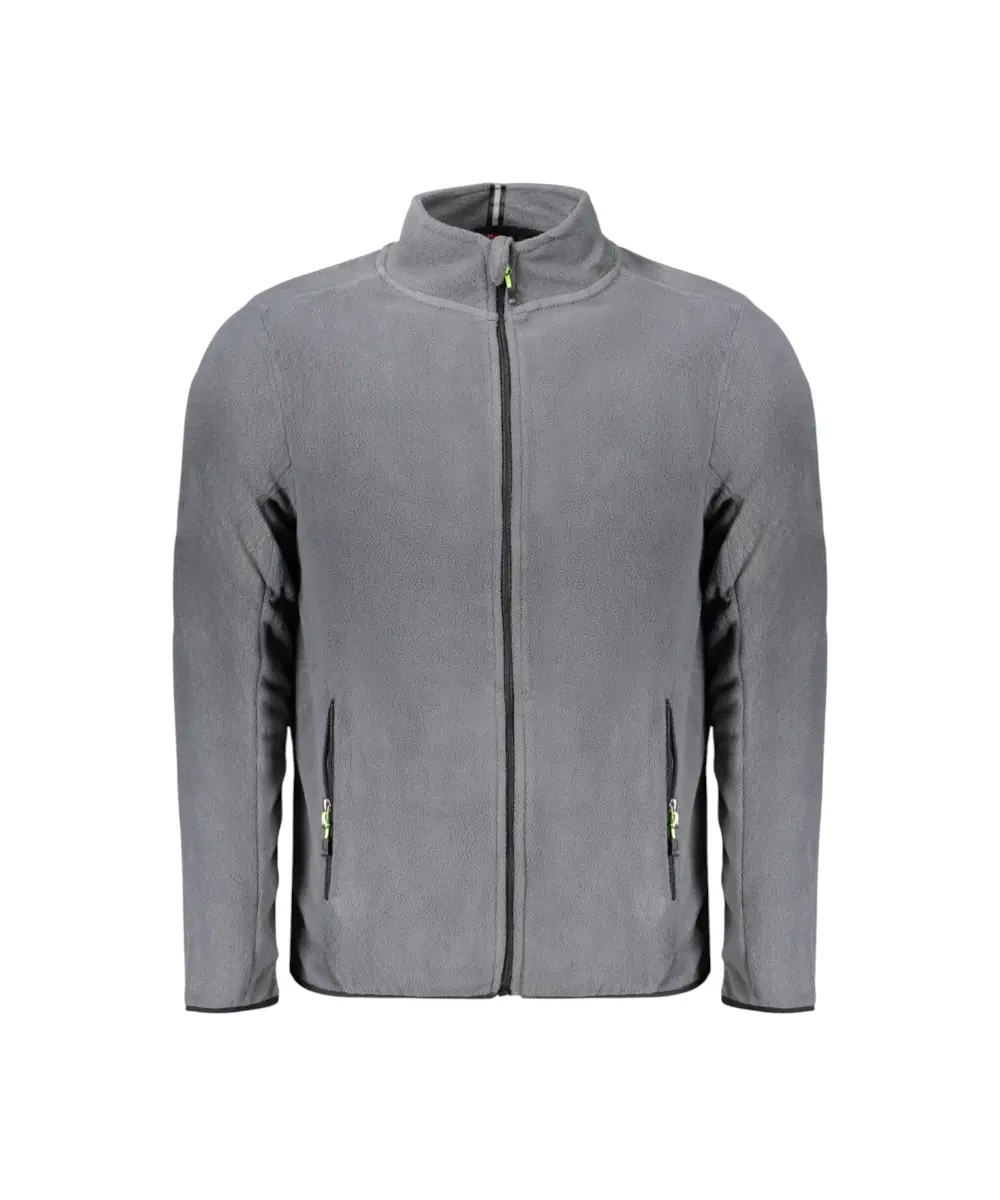 Scuola Nautica Italiana - Ανδρική Ζακέτα Φούτερ Fleece 849543-REVENT Γκρι
