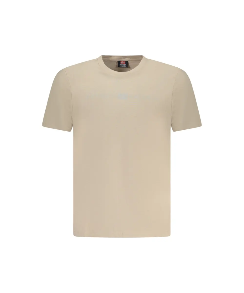 Scuola Nautica Italiana - Ανδρικό T-shirt Κοντομάνικο 846011-ROPE Μπεζ