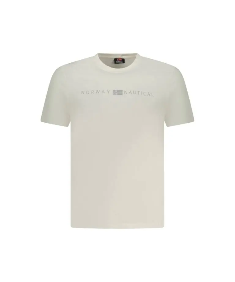 Scuola Nautica Italiana - Ανδρικό T-shirt Κοντομάνικο 846011-WHITE Λευκό