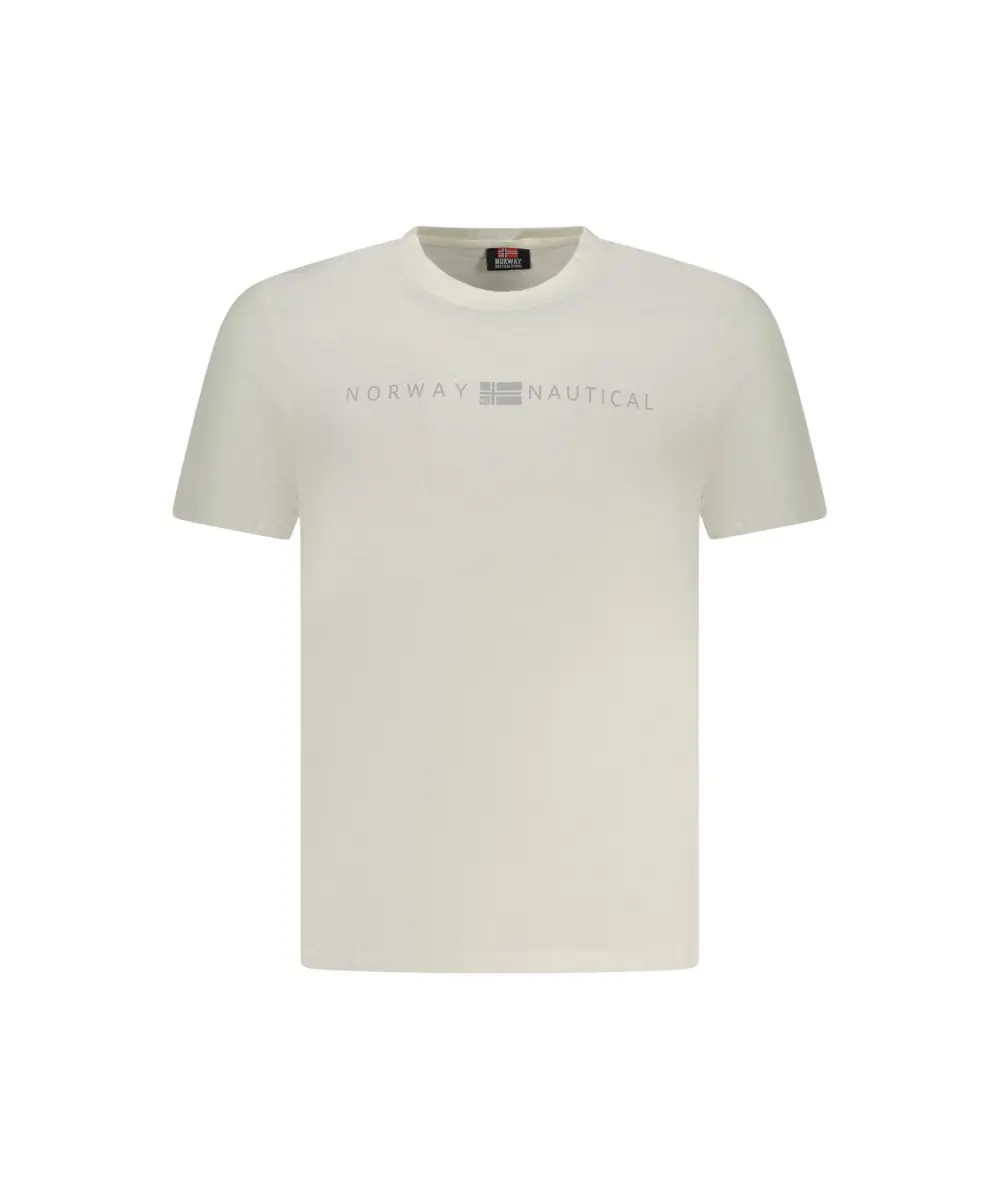 Scuola Nautica Italiana - Ανδρικό T-shirt Κοντομάνικο 846011-WHITE Λευκό