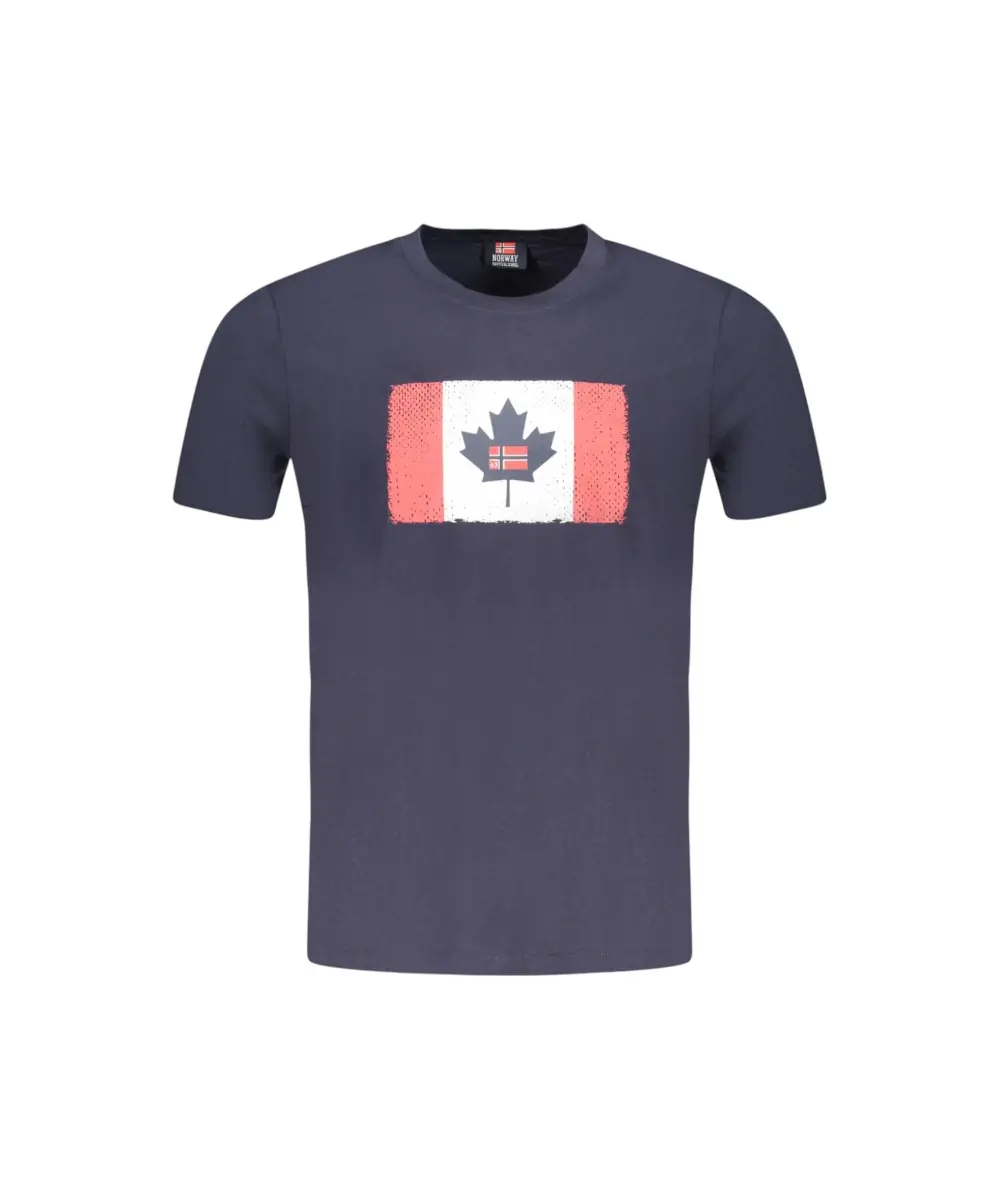 Scuola Nautica Italiana - Ανδρικό T-shirt Κοντομάνικο 856040-NAVY Μπλε Ναυτικό