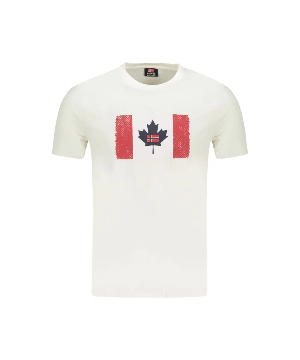 Scuola Nautica Italiana - Ανδρικό T-shirt Κοντομάνικο 856040-WHITE Λευκό