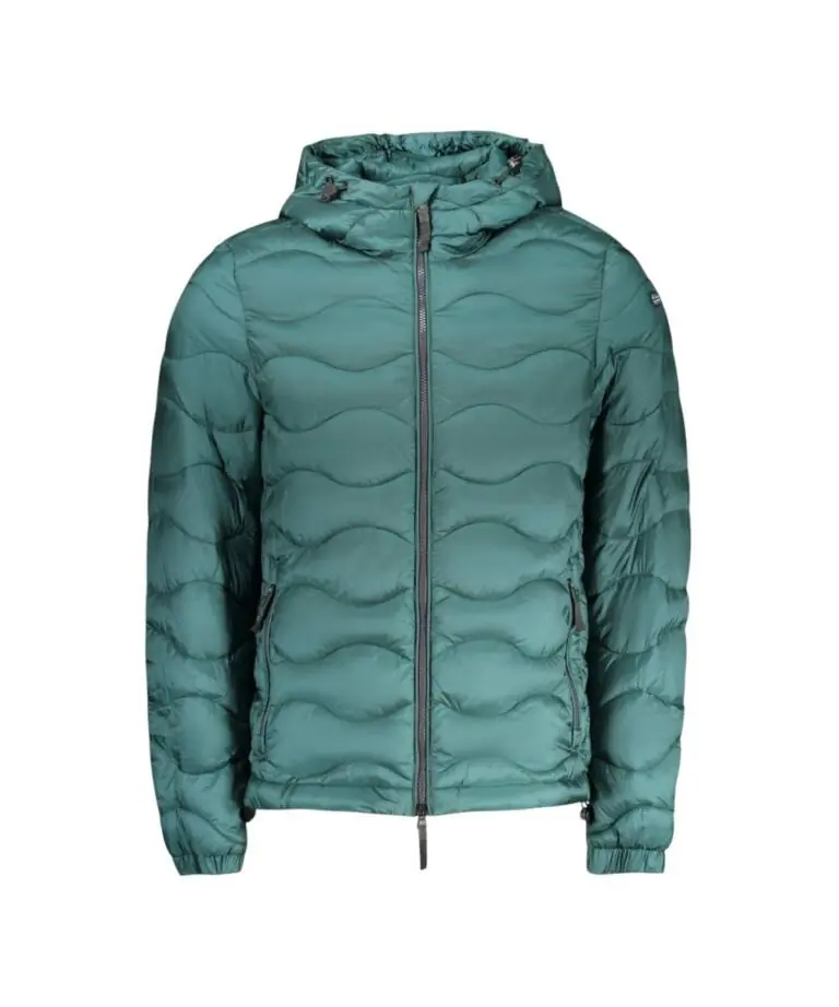 Scuola Nautica Italiana - Ανδρικό Χειμωνιάτικο Μπουφάν Alpine Puffer 859159-ALPINE Πράσινο
