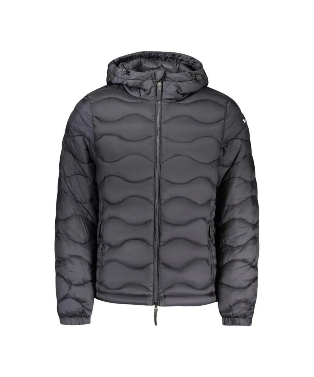 Scuola Nautica Italiana - Ανδρικό Χειμωνιάτικο Μπουφάν Alpine Puffer 859159-BLACK Μαύρο
