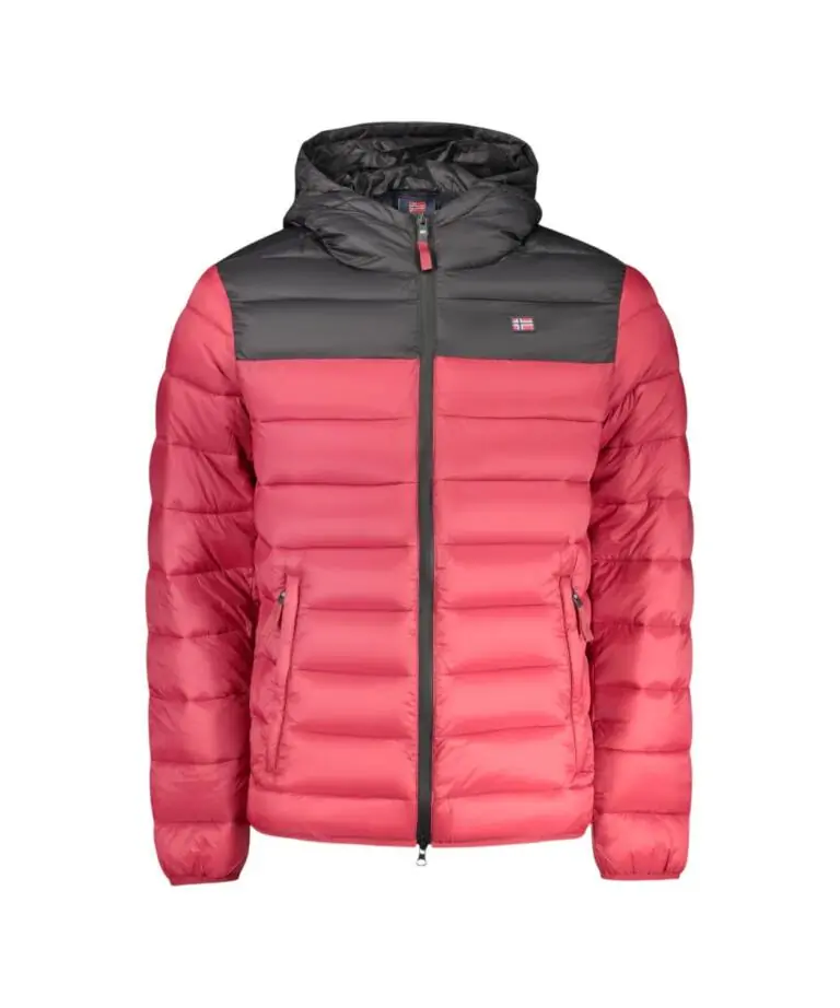Scuola Nautica Italiana - Ανδρικό Χειμωνιάτικο Μπουφάν Puffer 859134-RED Κόκκινο