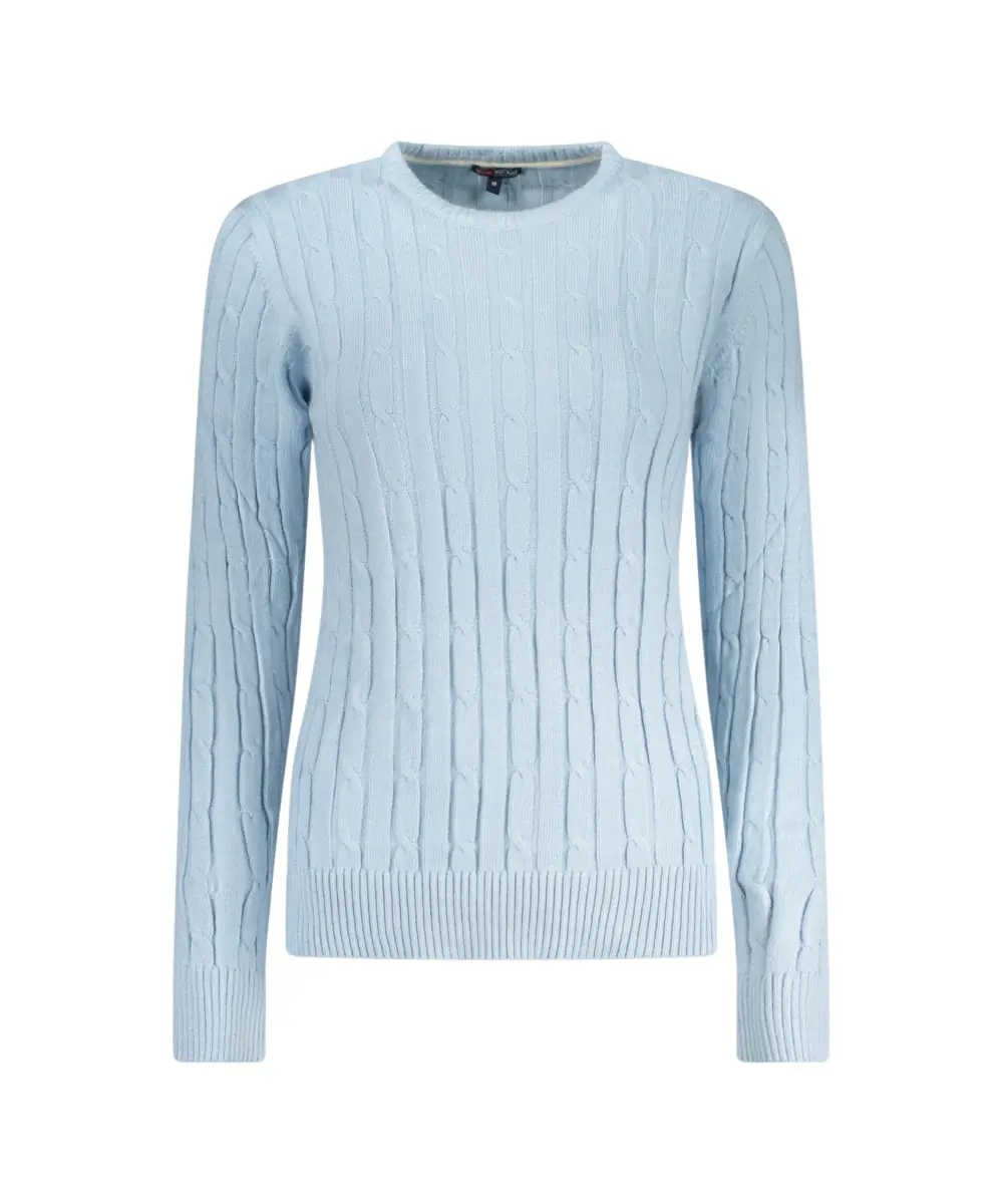 Scuola Nautica Italiana - Γυναικείο πουλόβερ Crewneck 853405-CLOUD Γαλάζιο