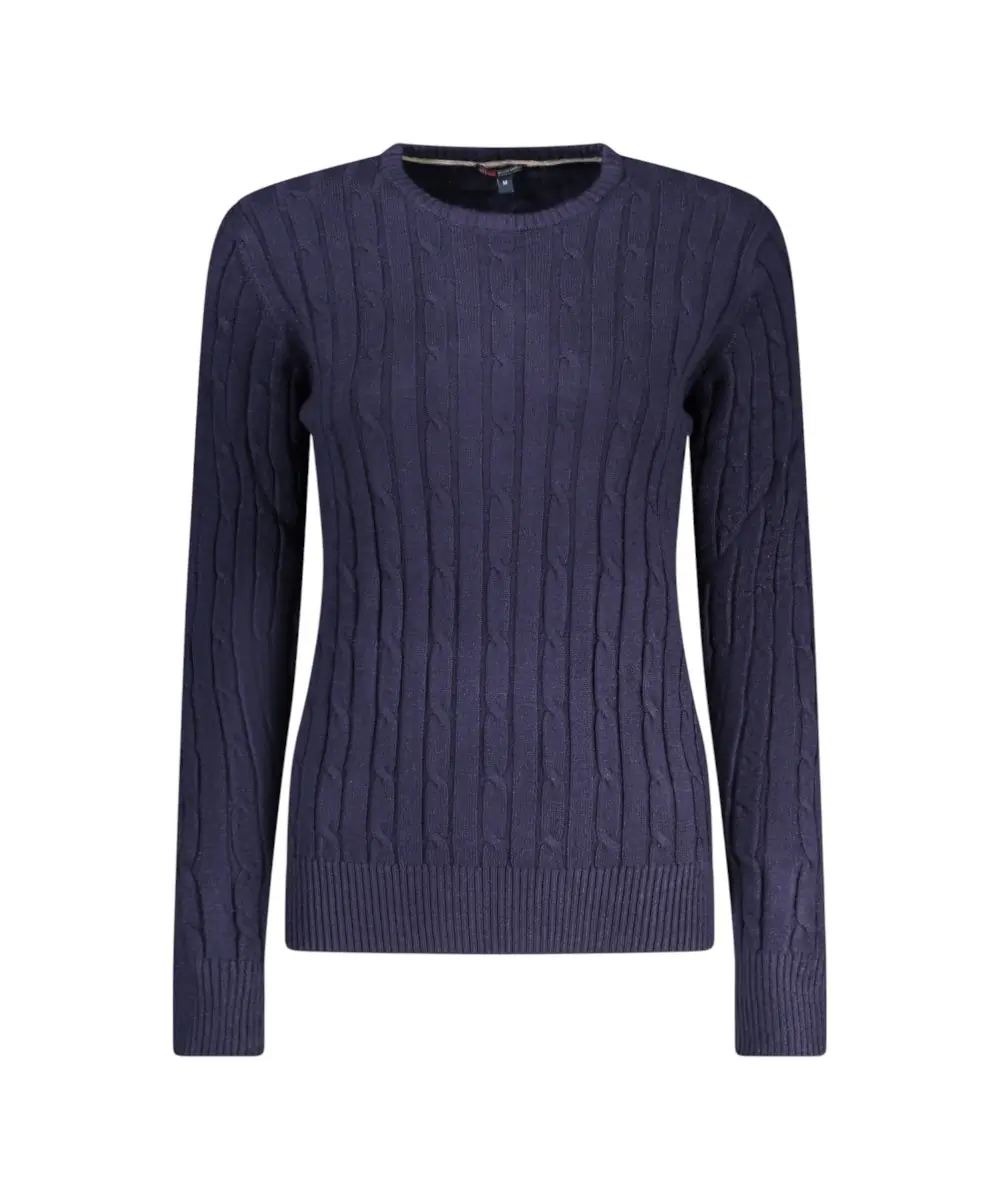 Scuola Nautica Italiana - Γυναικείο πουλόβερ Crewneck 853405-NAVY Μπλε Ναυτικό