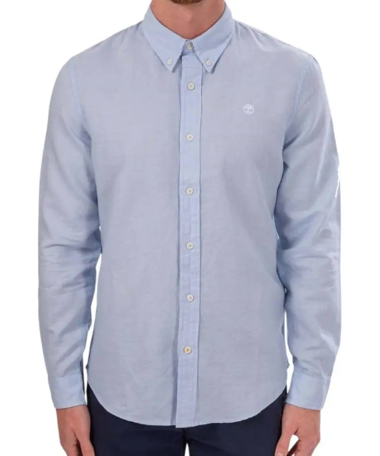 Timberland - Ανδρικό Πουκάμισο Lovell Lake Shirt TB0A2DR9-940 Γαλάζιο