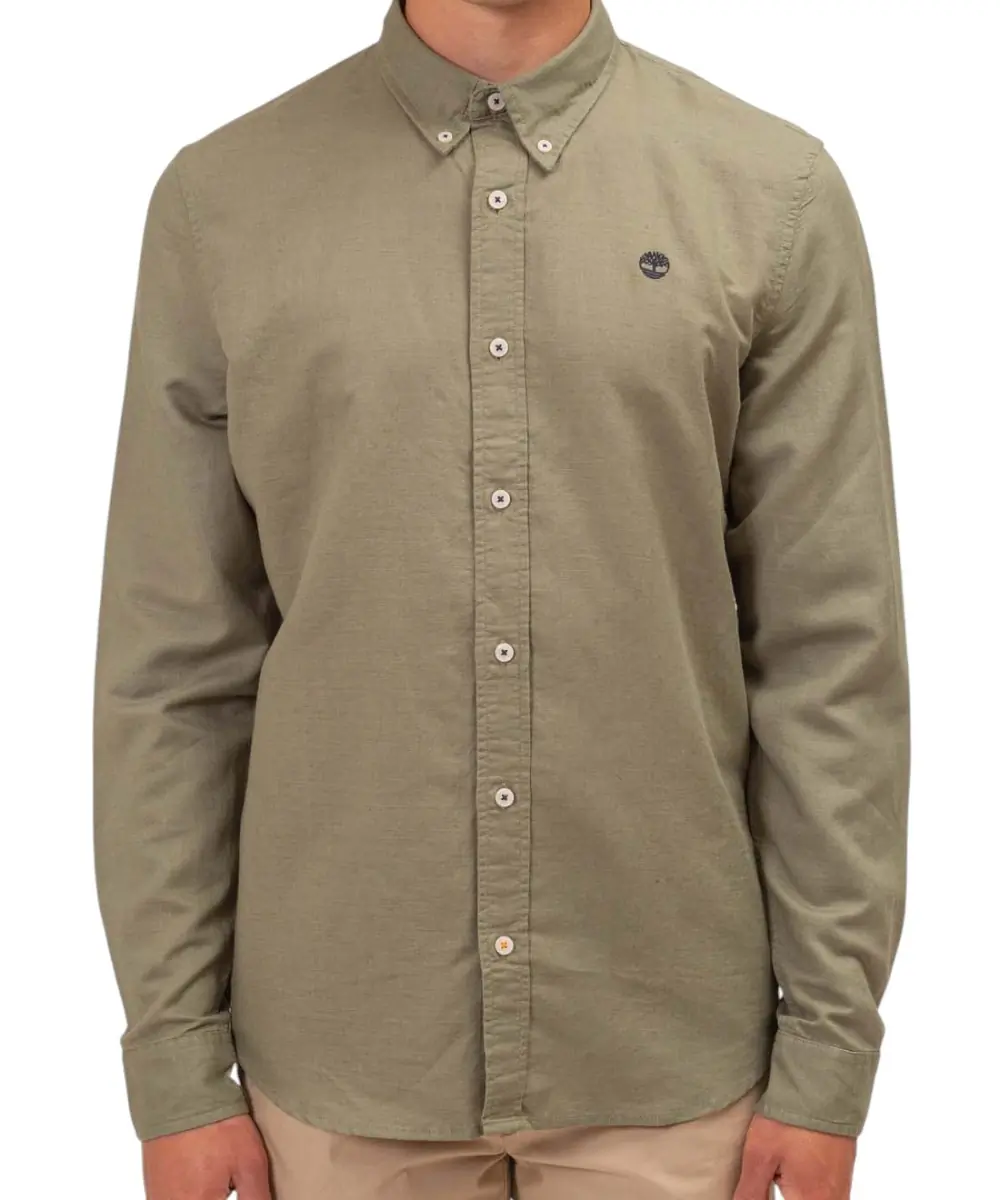 Timberland - Ανδρικό Πουκάμισο Lovell Lake Shirt TB0A2DR9-A58 Πράσινο