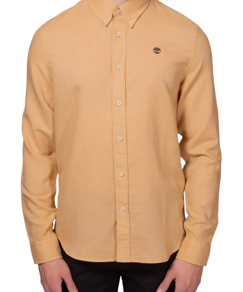 Timberland - Ανδρικό Πουκάμισο Lovell Lake Shirt TB0A2DR9-DH4 Μπεζ
