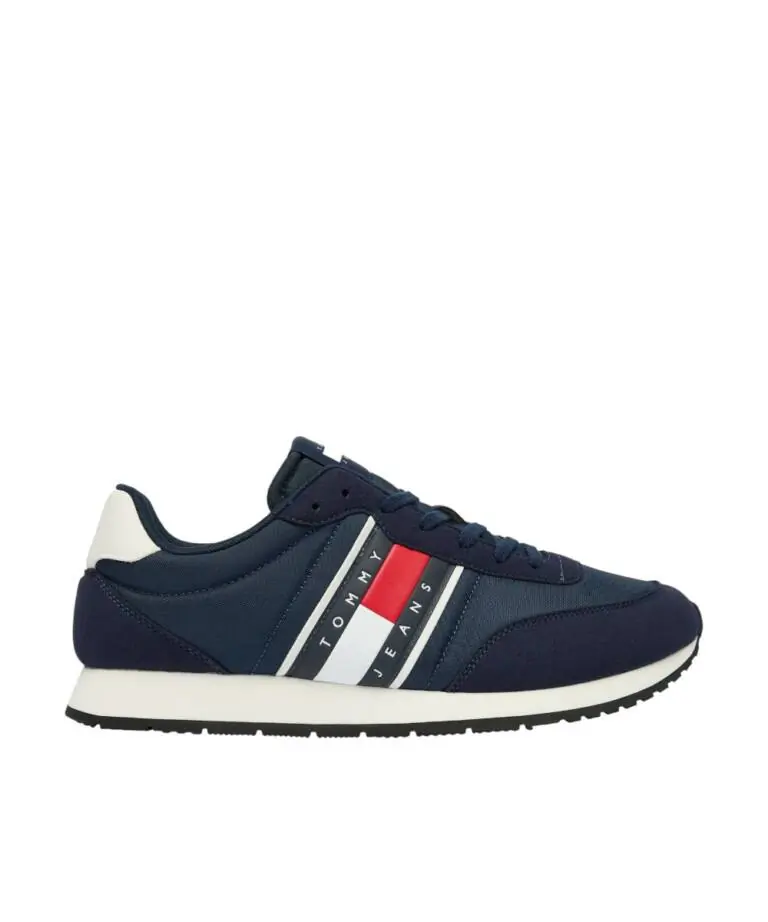 Tommy Hilfiger - Ανδρικά Sneakers Tjm Classic Runner EM0EM01709-C1G Μπλε Σκούρο