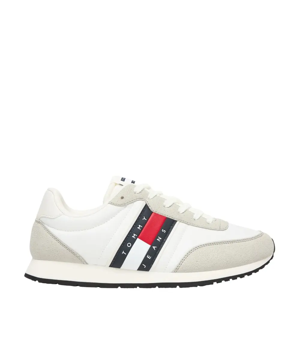 Tommy Hilfiger - Ανδρικά Sneakers Tjm Classic Runner EM0EM01709-YBL Λευκό