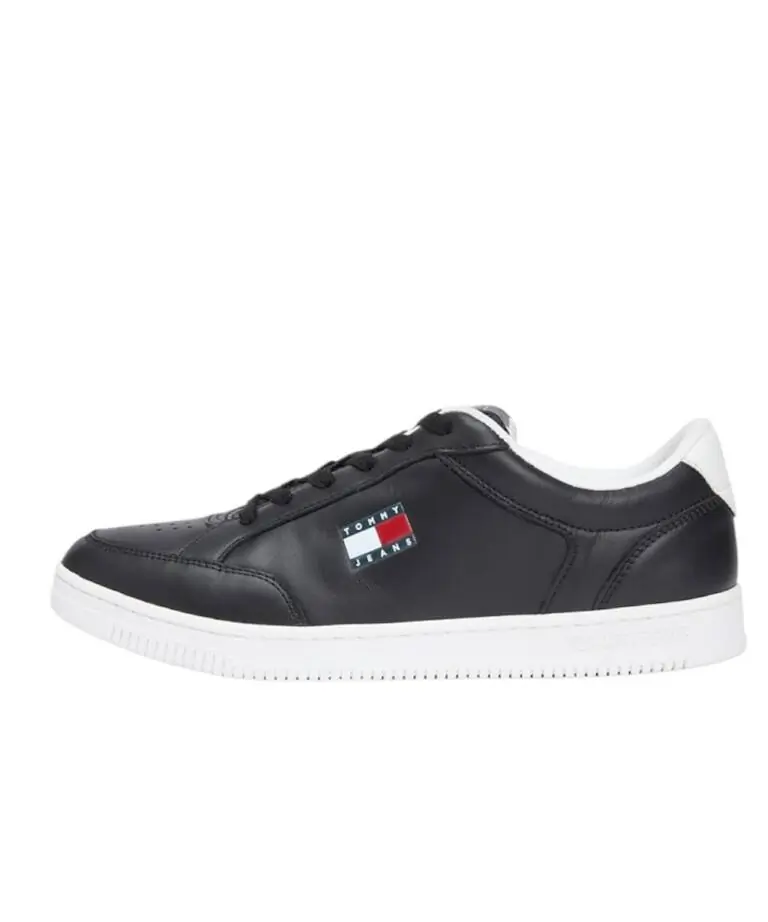 Tommy Hilfiger - Ανδρικά Sneakers Tjm Cupsole Long Lace Leather EM0EM01707-BDS Μαύρο