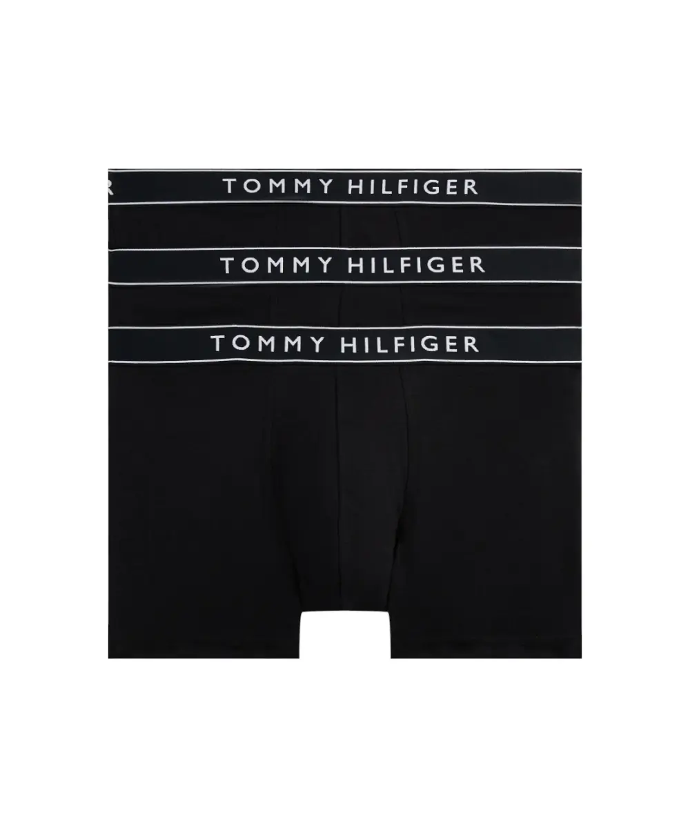Tommy Hilfiger - Ανδρικά Μποξεράκια 3Pack UM0UM03520-0WE Μαύρο