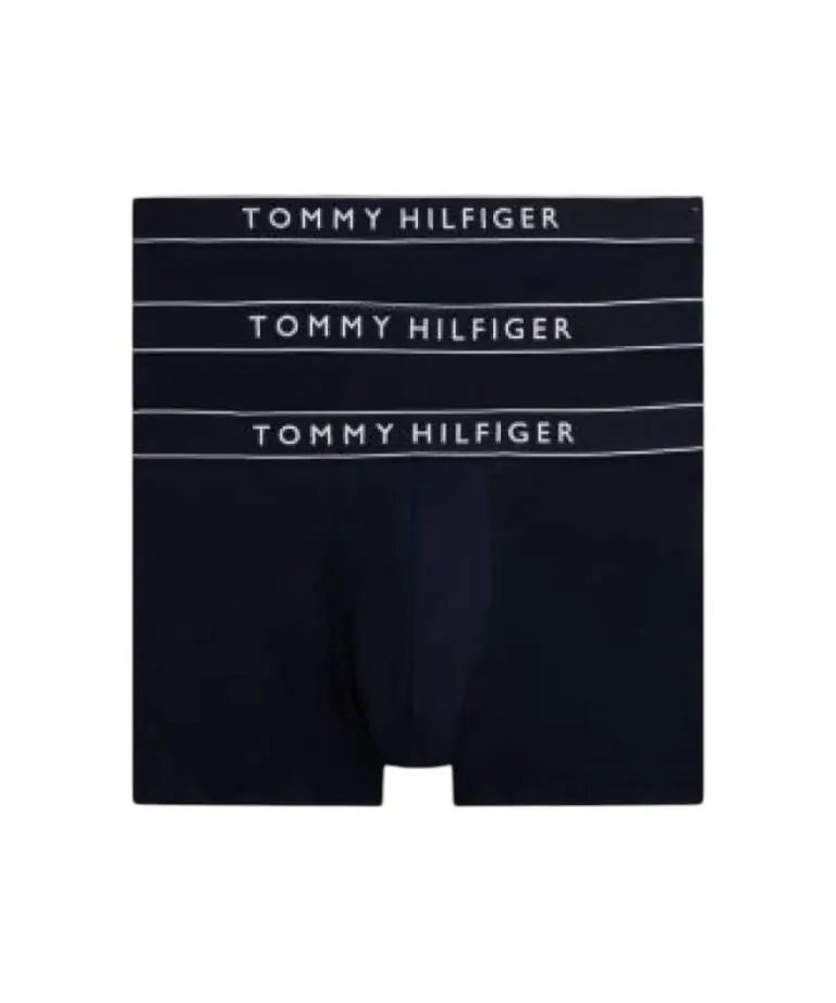 Tommy Hilfiger - Ανδρικά Μποξεράκια 3Pack UM0UM03520-0WG Μπλε Σκούρο