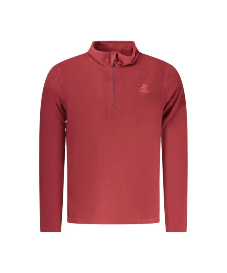 U.S. Grand Polo - Ανδρικό Φούτερ Με Λογότυπο Half Zip Jupiter AU02831-A9150 Κόκκινο