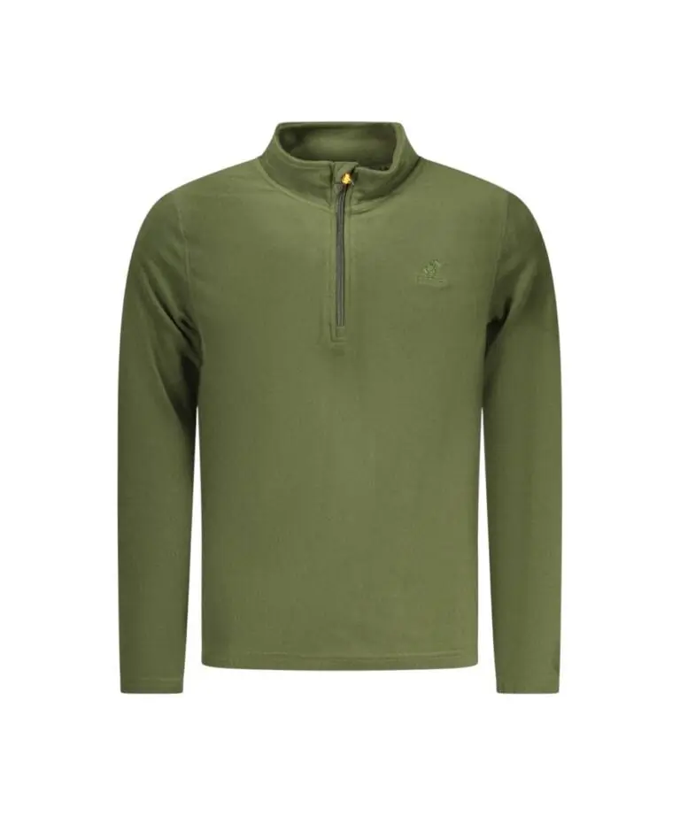 U.S. Grand Polo - Ανδρικό Φούτερ Με Λογότυπο Half Zip Jupiter AU02831-A12100 Λαδί