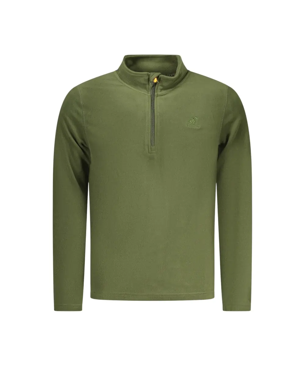 U.S. Grand Polo - Ανδρικό Φούτερ Με Λογότυπο Half Zip Jupiter AU02831-A12100 Λαδί