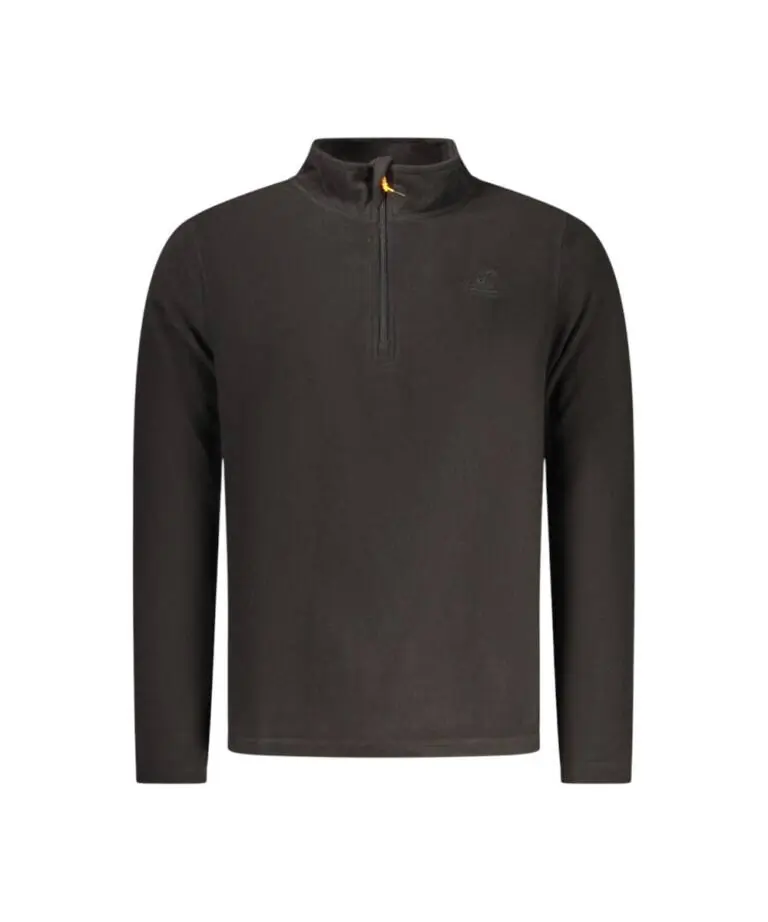 U.S. Grand Polo - Ανδρικό Φούτερ Με Λογότυπο Half Zip Jupiter AU02831-A7250 Μαύρο