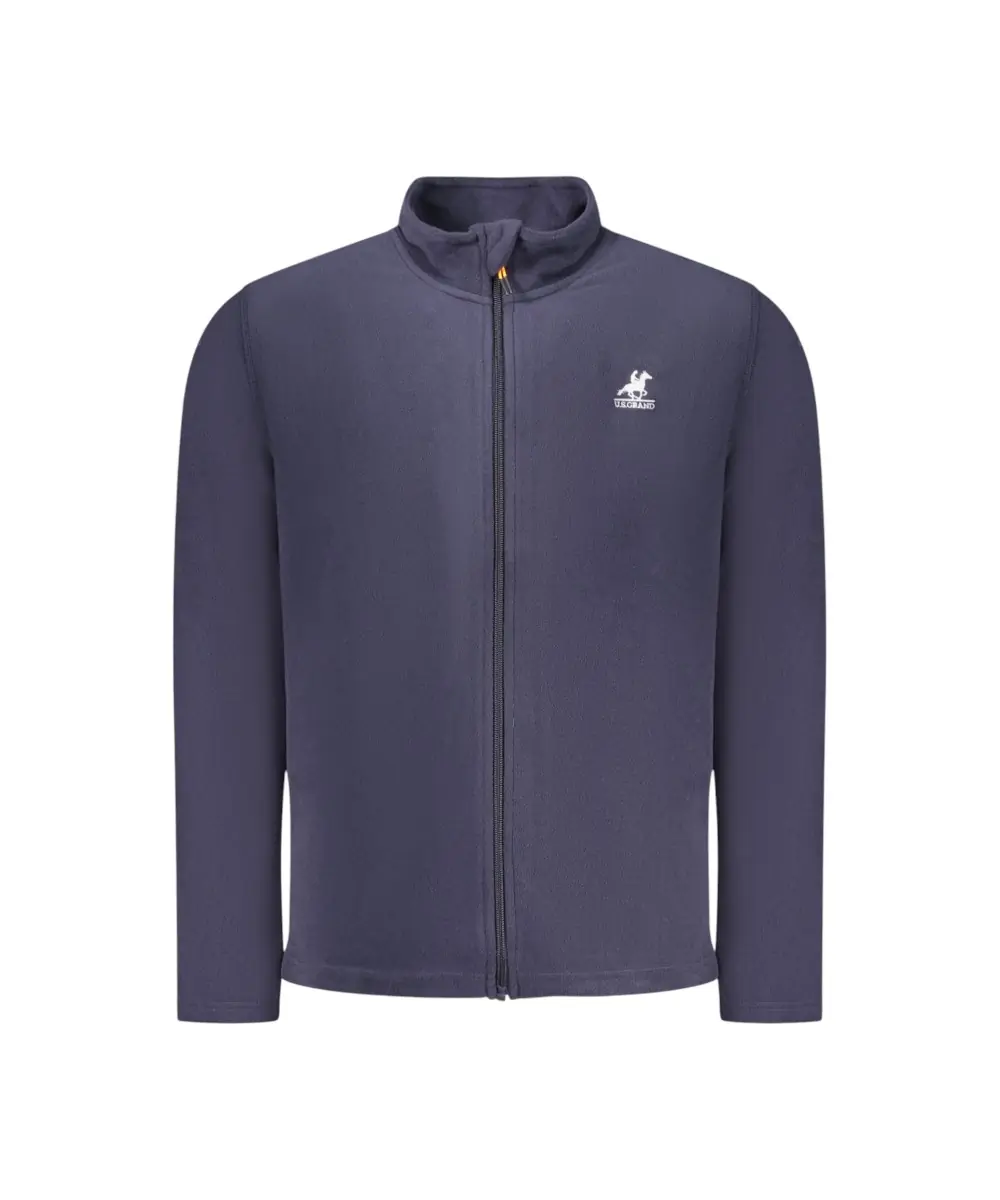 U.S.Grand Polo Club - Ανδρική Ζακέτα Με Λογότυπο Jurassic AU02832-A2051 Μπλε Ναυτικό