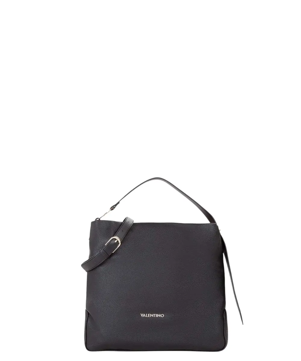 Valentino Bags - Γυναικεία Τσάντα Ώμου Peonies Re VBS8NH07-001 Μαύρο