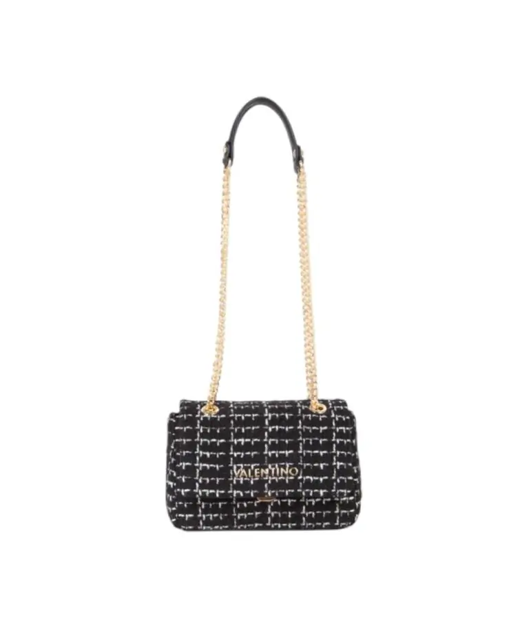 Valentino Bags - Γυναικεία Τσάντα Ώμου Weed VBS9JP05T-395 Μαύρο