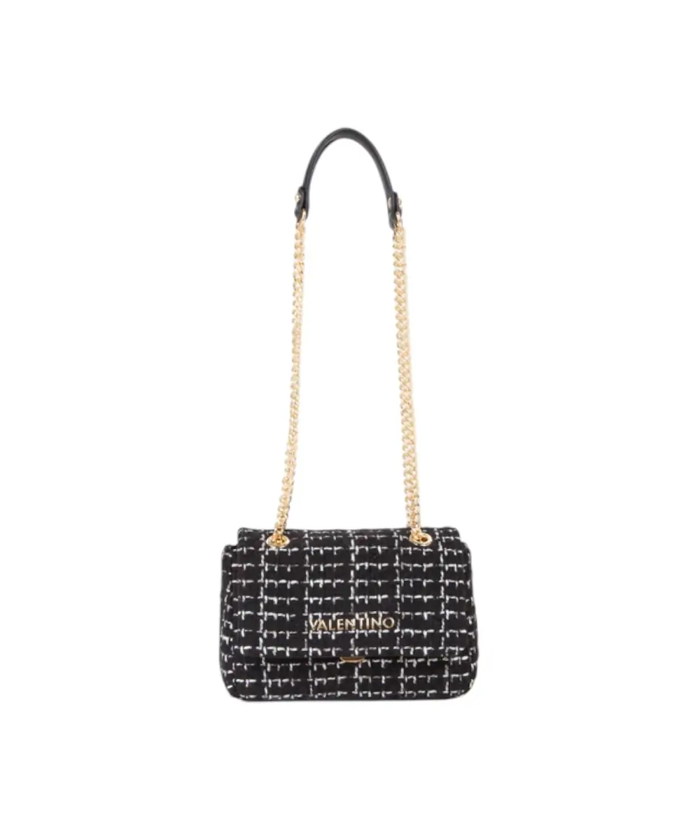 Valentino Bags - Γυναικεία Τσάντα Ώμου Weed VBS9JP05T-395 Μαύρο