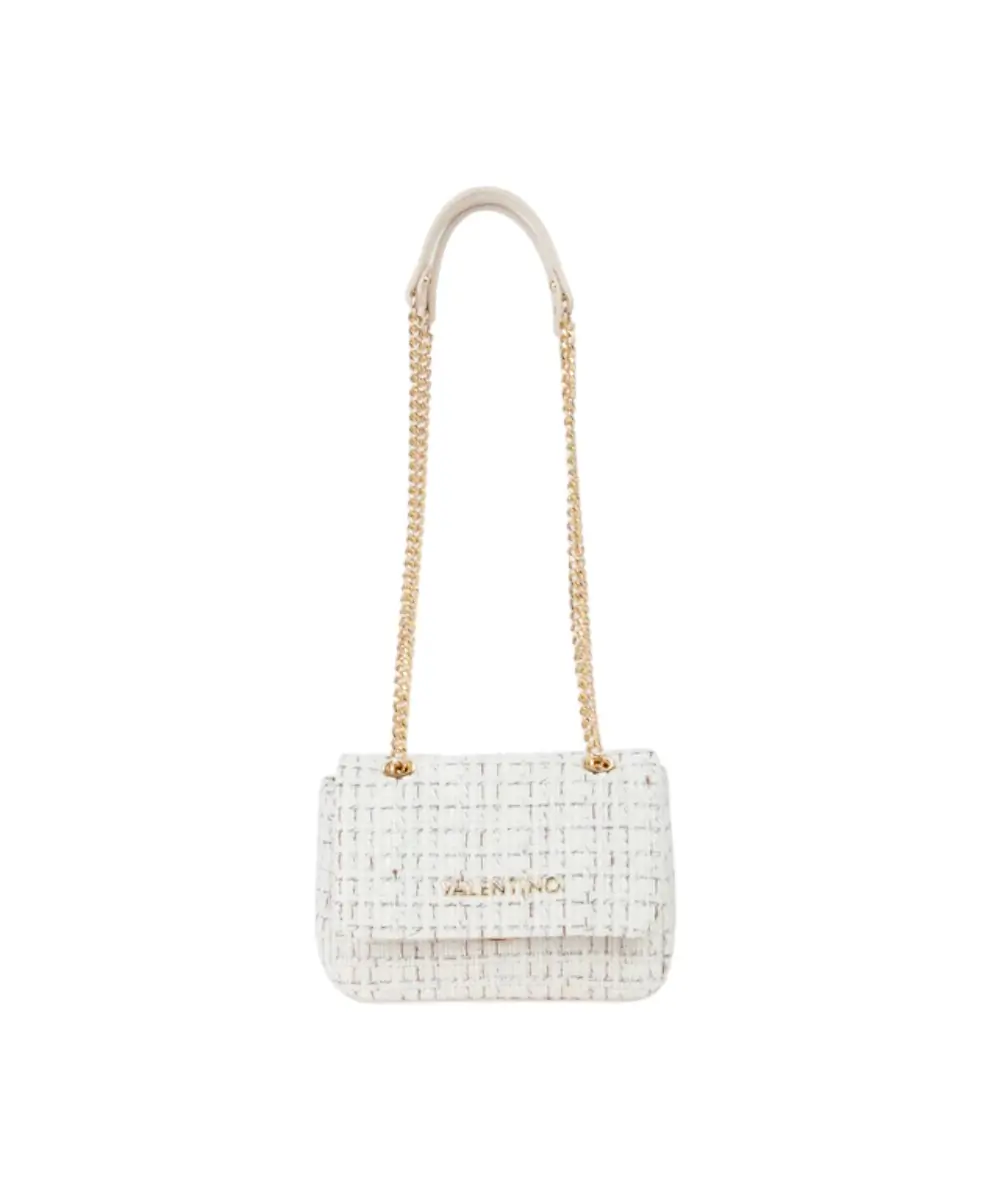 Valentino Bags - Γυναικεία Τσάντα Ώμου Weed VBS9JP05T-L05 Λευκό