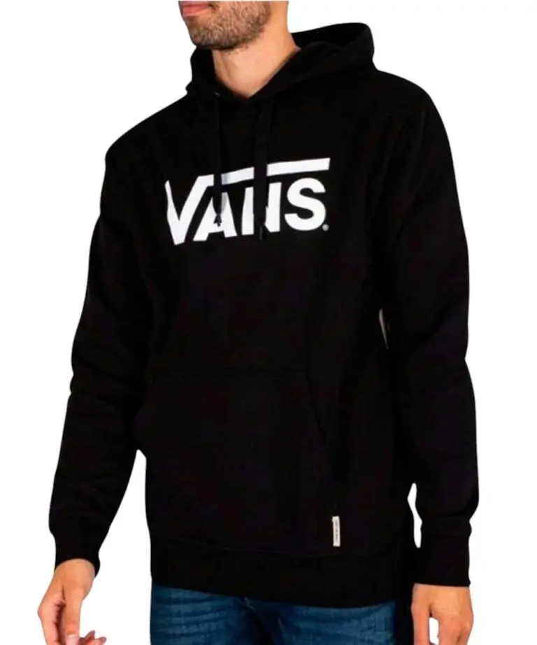 Vans - Ανδρικό Φούτερ Με Κουκούλα Classic Po-B VN0A7Y3X-BLK Μαύρο