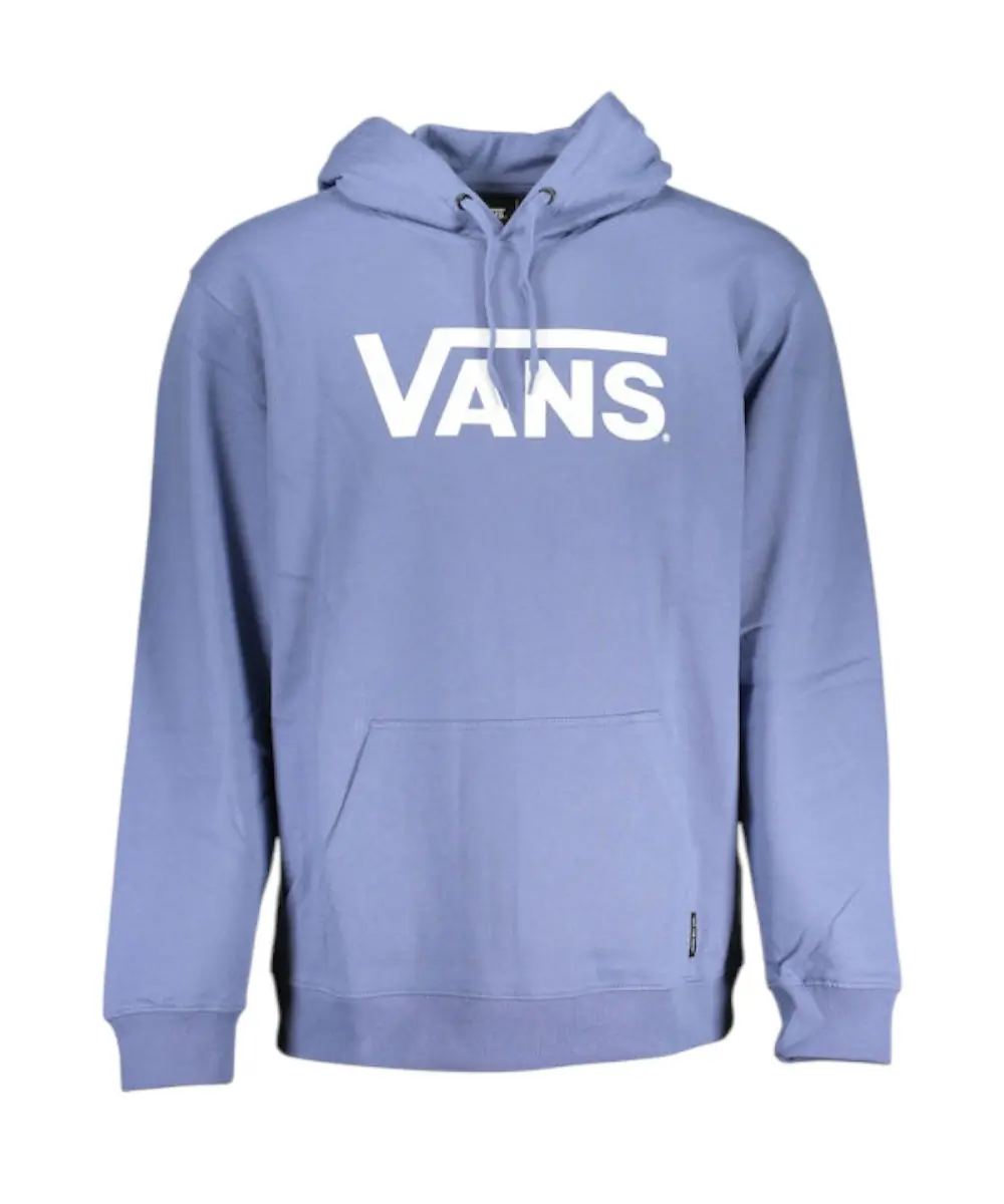 Vans - Ανδρικό Φούτερ Με Κουκούλα Classic Po-B VN0A7Y3X-C45 Γαλάζιο