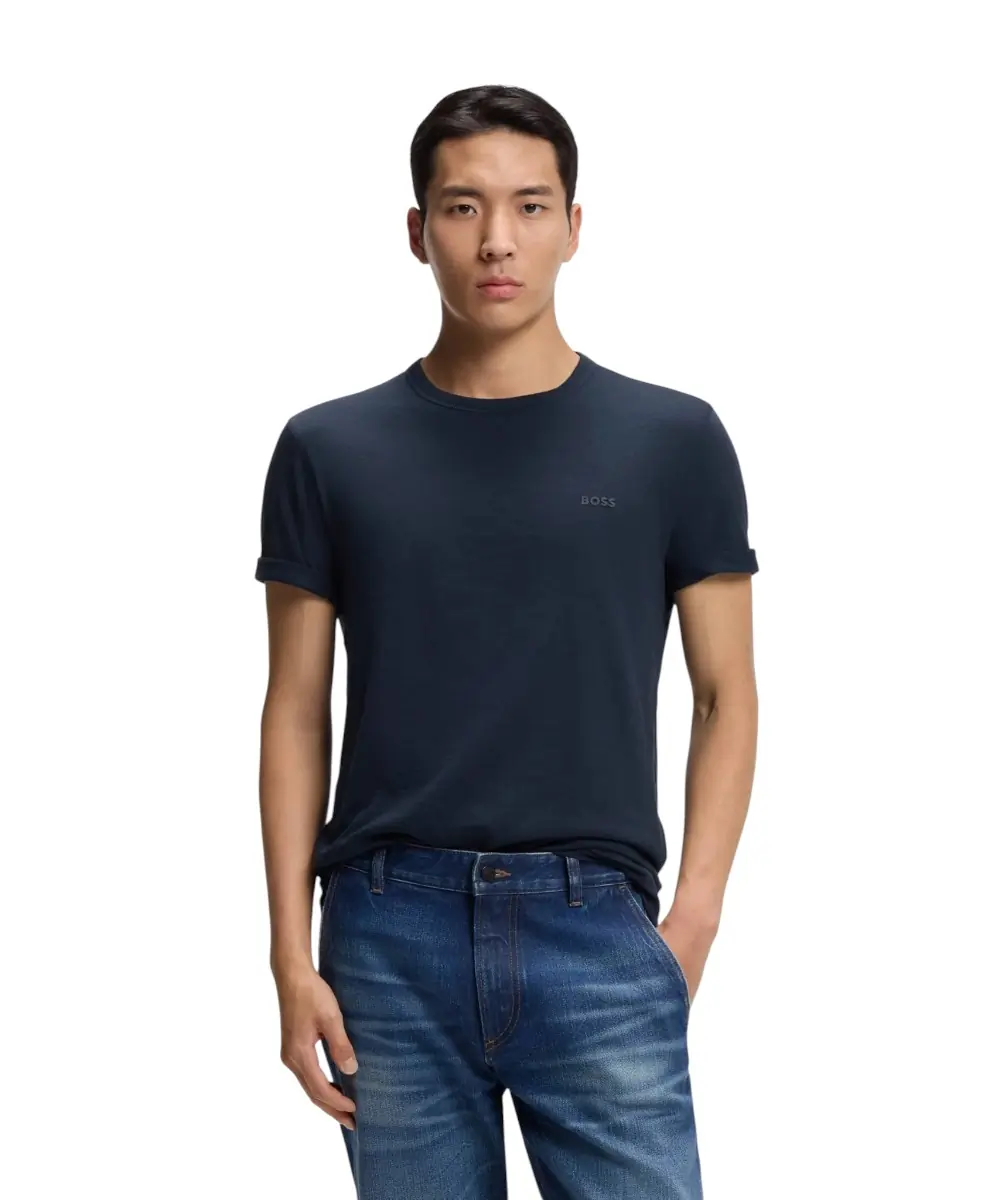 Boss - Ανδρικό T-shirt Tegood Regular Fit 50508243-464 Μπλε