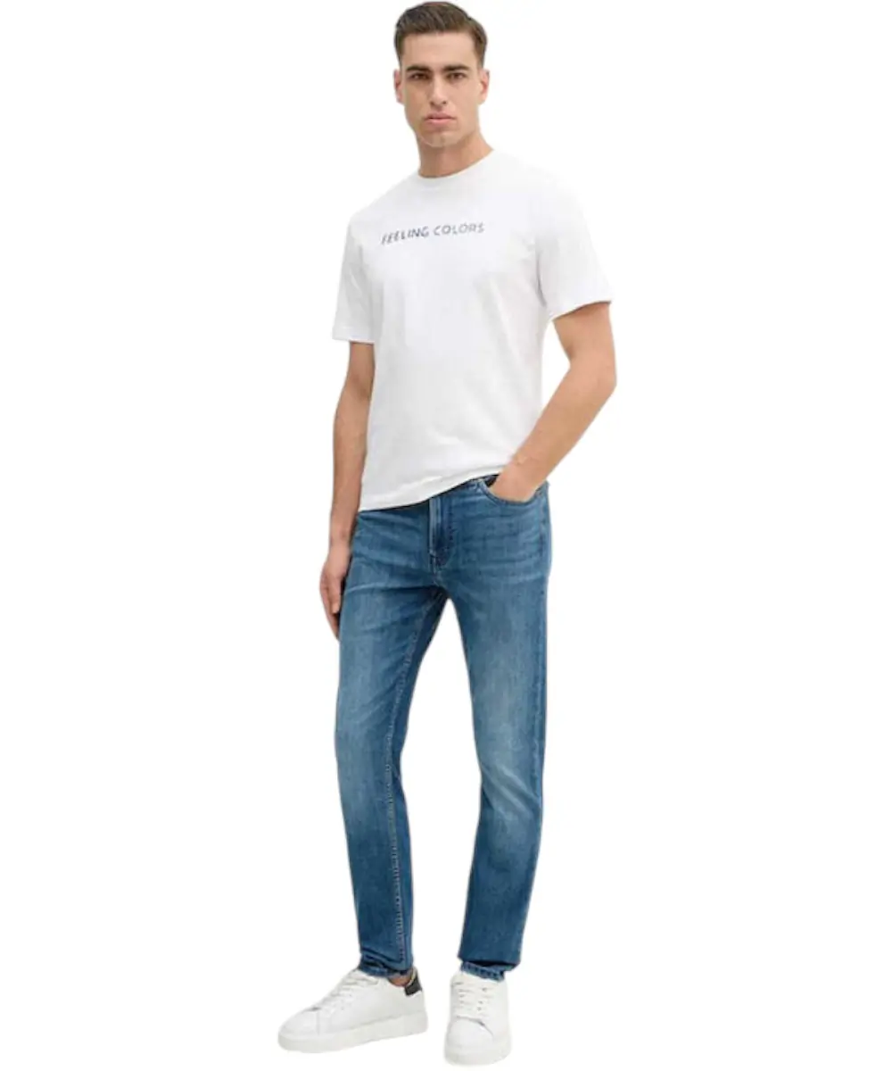 Calvin Klein – Ανδρικό Jean Slim Taper LV04RE781G-59N Μπλε