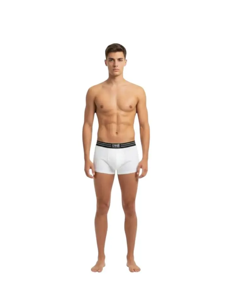 Cavalli Class - Ανδρικά Μποξεράκια 3Pack QXO01BJD003-00053 Λευκό