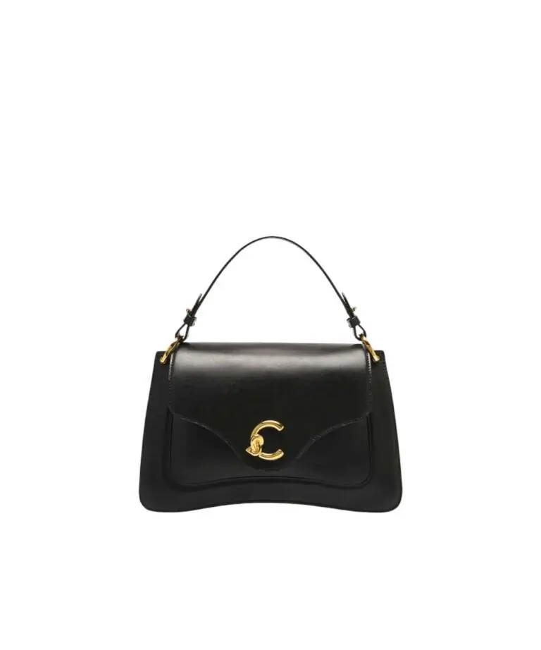 Coccinelle - Γυναικεία τσάντα C-Me Medium E1SSK180101-001 Μαύρο
