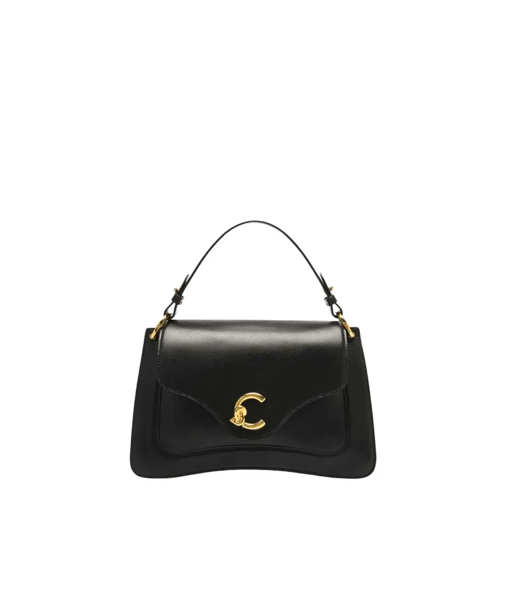 Coccinelle - Γυναικεία τσάντα C-Me Medium E1SSK180101-001 Μαύρο