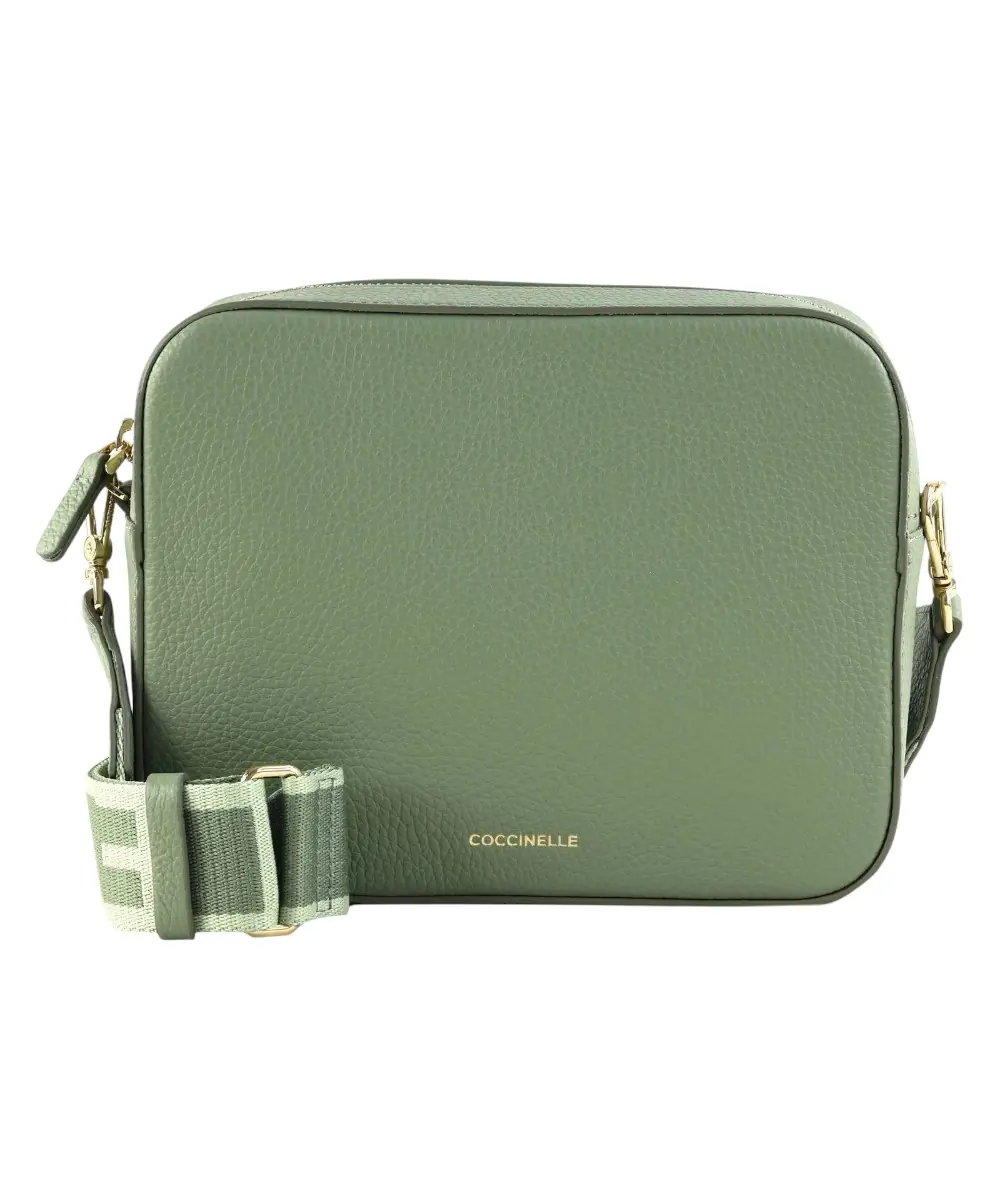 Coccinelle - Γυναικεία τσάντα Mini Tebe Crossover Bag E5MN555M301-G77 Πράσινο Ανοιχτό